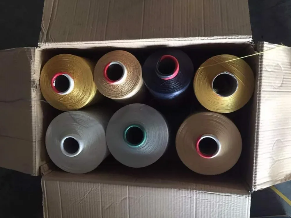 Полиэфирная пряжа смешанных цветов DTY 75D-600D 0 85 долларов США/кг