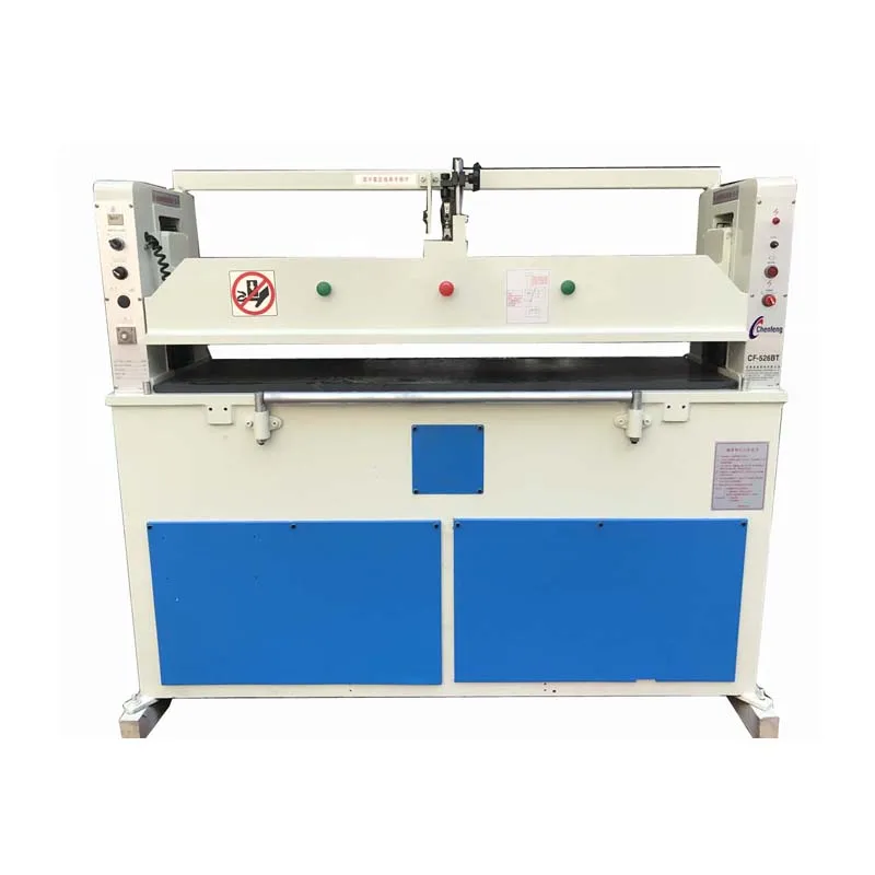 
plane beam bridge rubber slippers cutting machine 