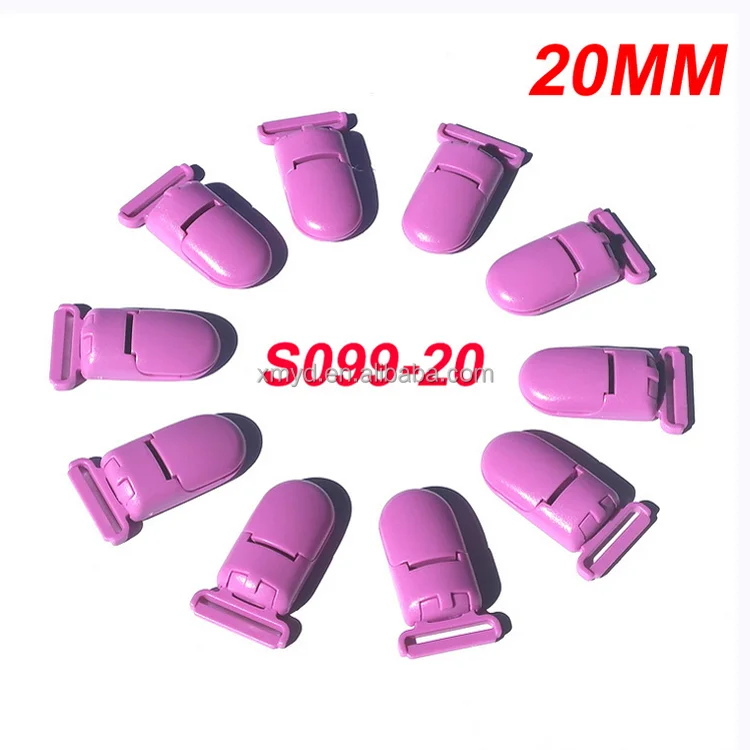 20MM Width KAM Plastic Alligator Clip For Baby Bib Holder