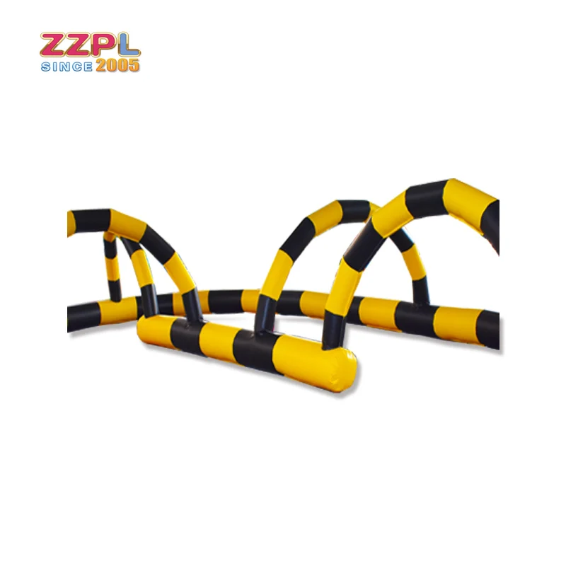 Rainbow Inflatable RC car track, inflatable race track,inflatable go kart racing