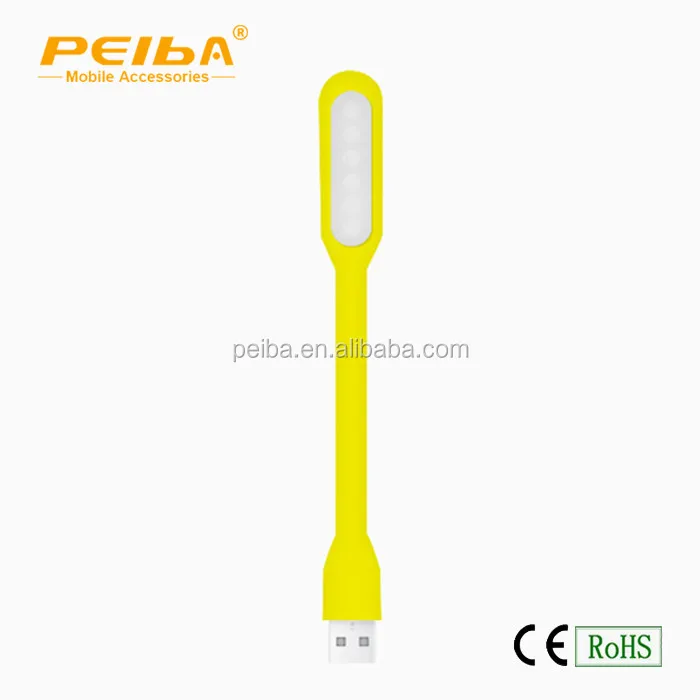 
USB LED Light Flexible Silicone 5V 1.2A USB Lamp For Power Bank Computer 