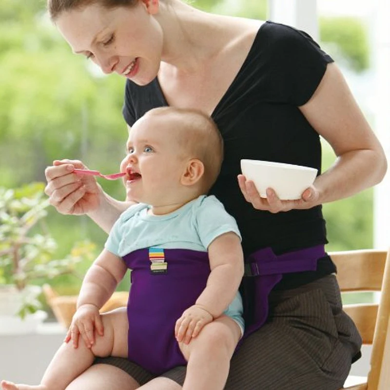 Portable Folding Dinning Feeding Highchair Baby Infant Safelty Seat chair belt