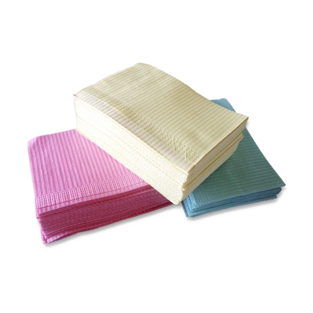 Wholesale Low price with High quality Disposable dental bibs roll for medical and dental clinic use