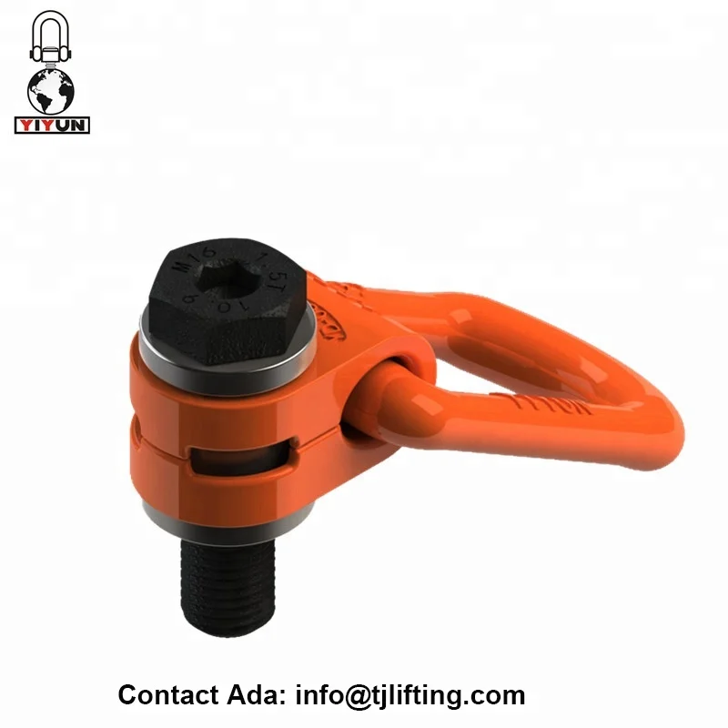 lifting cargo m24 360 degree side-pull swivel hoist ring/lifting point