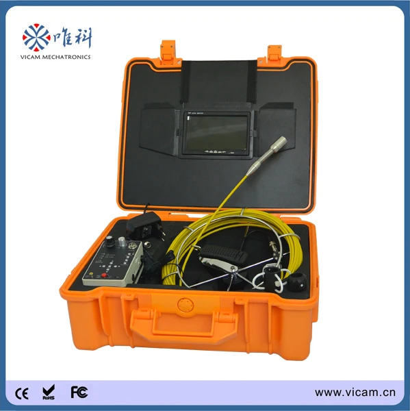 CCTV Security ABS Case Plumbing Pipeline Storm Leak Inspection Camera