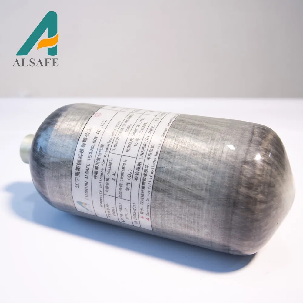 World best selling products air co2 oxygen hydrogen used tank composite carbon fiber empty gas cylinder