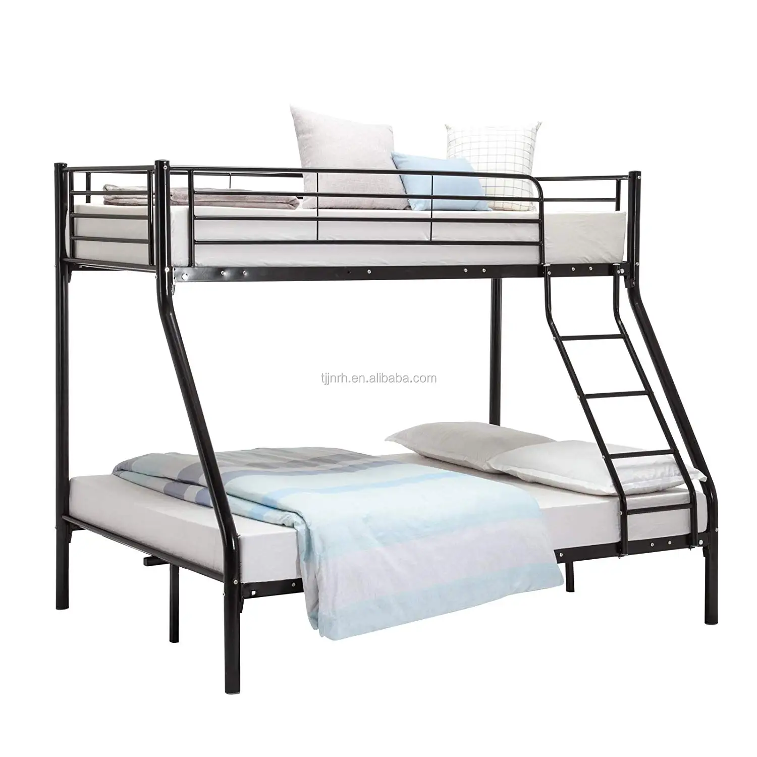 Cheap Triple single over double  metal bunk bed