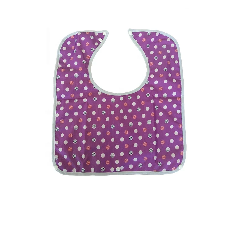 Funny adult bib car front apron for eating and drinking washable reusable waterproof clothing protector