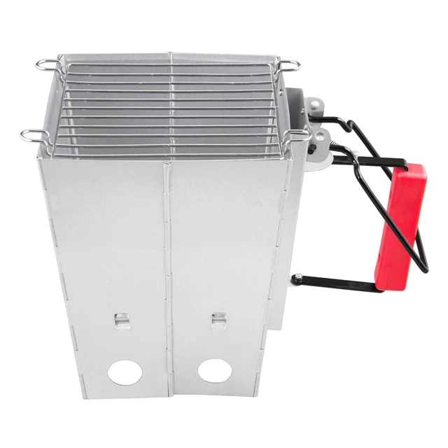 Foldable Charcoal Chimney Fire Starter for Camping Grill BBQ Starter