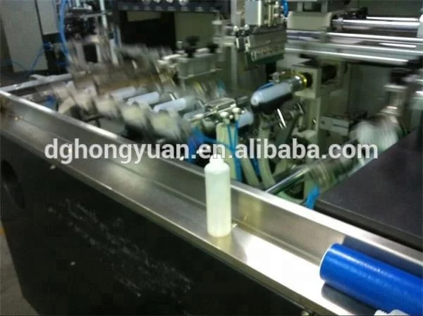 Automatic 1-colour cylinder screen serigraph printing machine GW-1C-UV