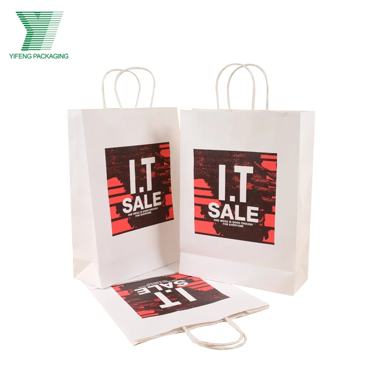 luxury shopping paper bags with your own logo printing