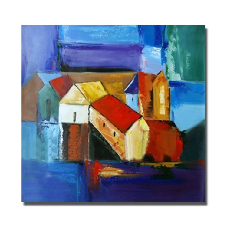 Нерастянутая холст стена художественная живопись абстрактная ручная масляная живопись