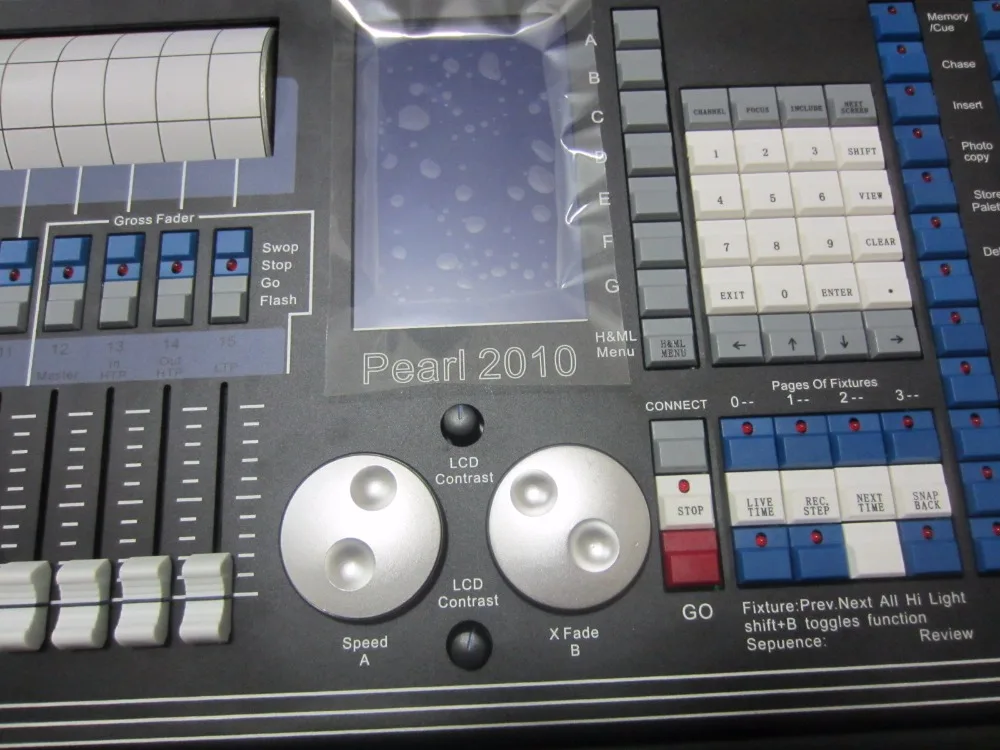 
Pearl 2010 DMX2048 Light Controller Wireless DMX512 DJ Stage Dimmer Console 