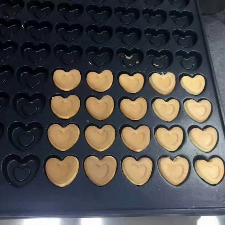 New Style Commercial Electric Commercial 50 Holes Waffle Maker Mini Heart Shape Muffins Waffle Machine