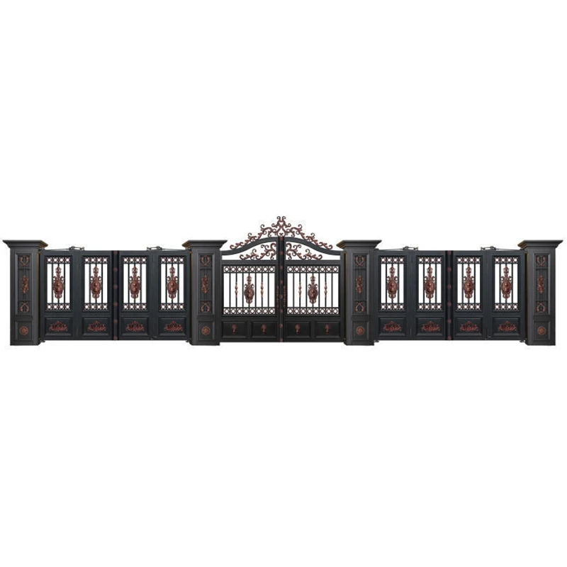 CBMMART Cheap Modern House Wrought Iron Main Gates Designs Simple Gate Design