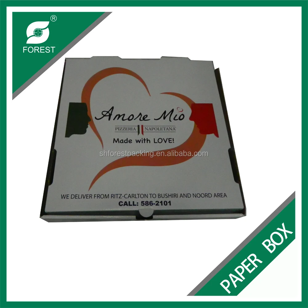 ФАБРИКА БЕСПЛАТНЫЙ ГОФРИРОВАННОГО PIZZA BOX С
