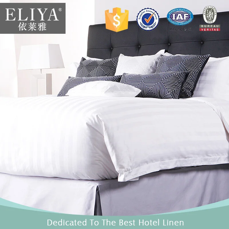 ELIYA Hotel Linen Hotel Bedding Set 1000 Thread Count Cotton Bed Sheet