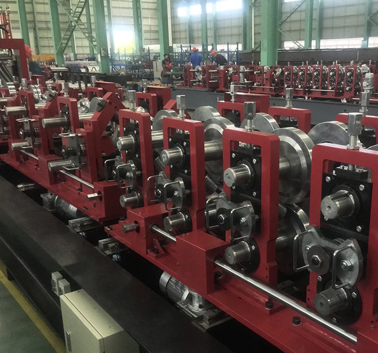 
Semi automatic interchange steel CZ purlin roll forming machine for building materials making 