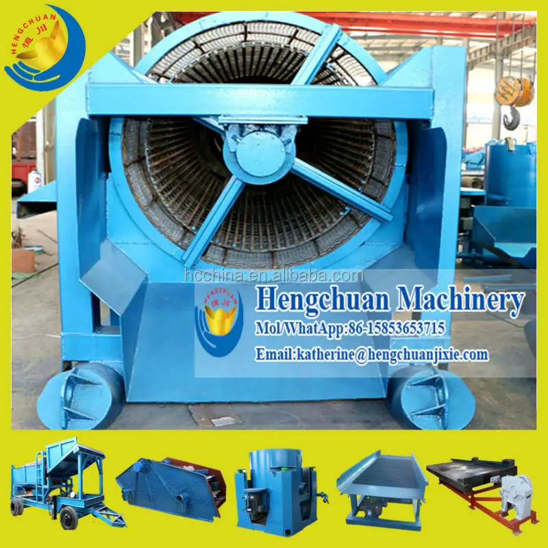 
Heavy Duty Feed Hopper Sand and Gravel Separator with Gold Screening Washing System 