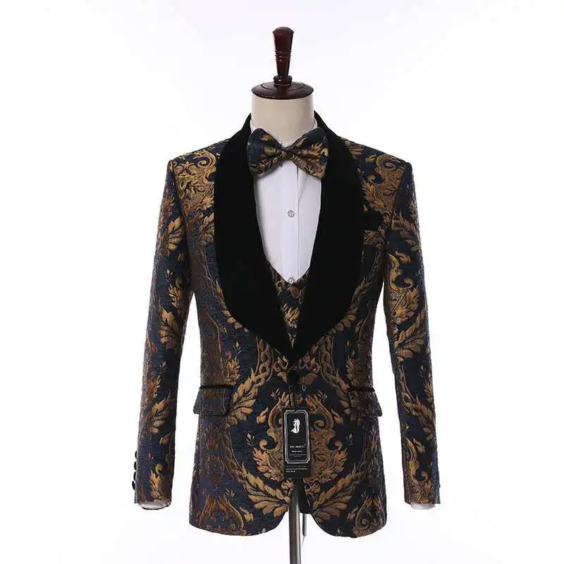 Hot sale MTM made to measure man suits custom bespoke handmade 3 piece custom Italian suit for men custom wedding suit