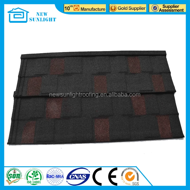 Philippine modern design asphalt shingles roof tile