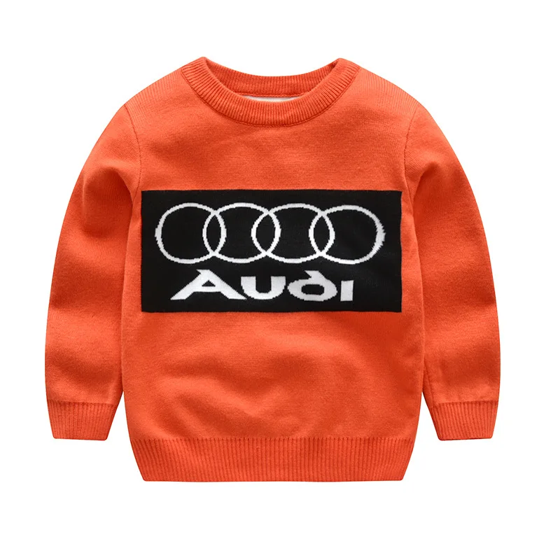 
Baby boys four rounds kids cotton pullover children korean fuzzy sweater plus 