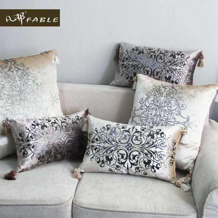 luxury sofa pillows