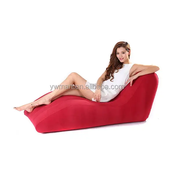 heavy duty flocked inflatable folding chair sofa bed (60742009456)