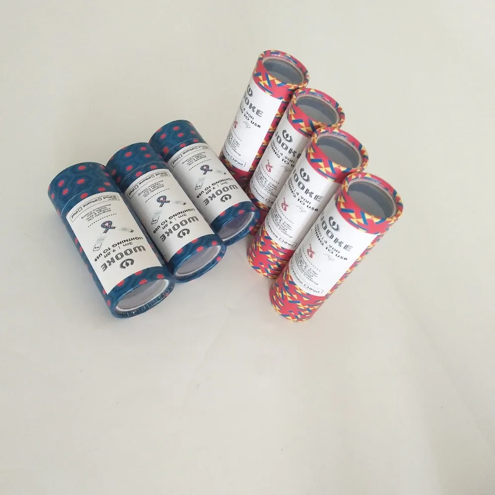 Biodegradable tshirt tube packaging with clean window