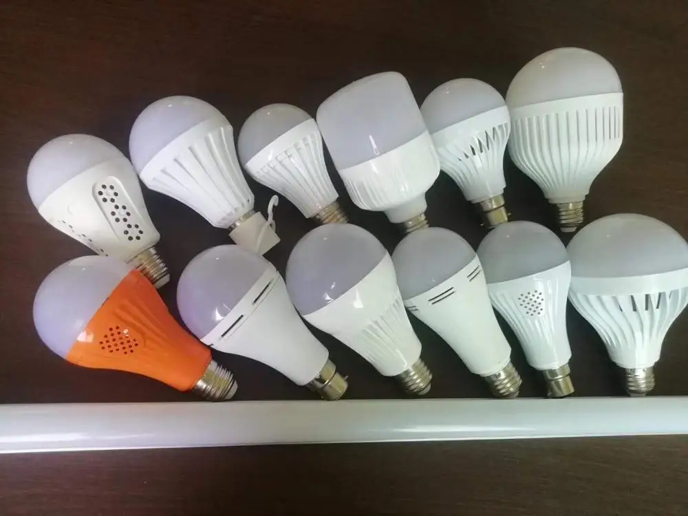 led emergency bulb E27 B22 base intelligent led bulb