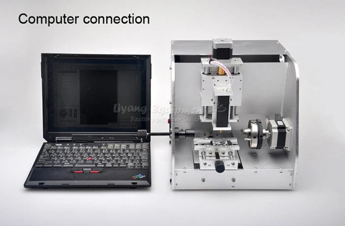 LY-40 кольцо гравировальный станок металла с ЧПУ фрезерные маркировочная машина для подключения usb