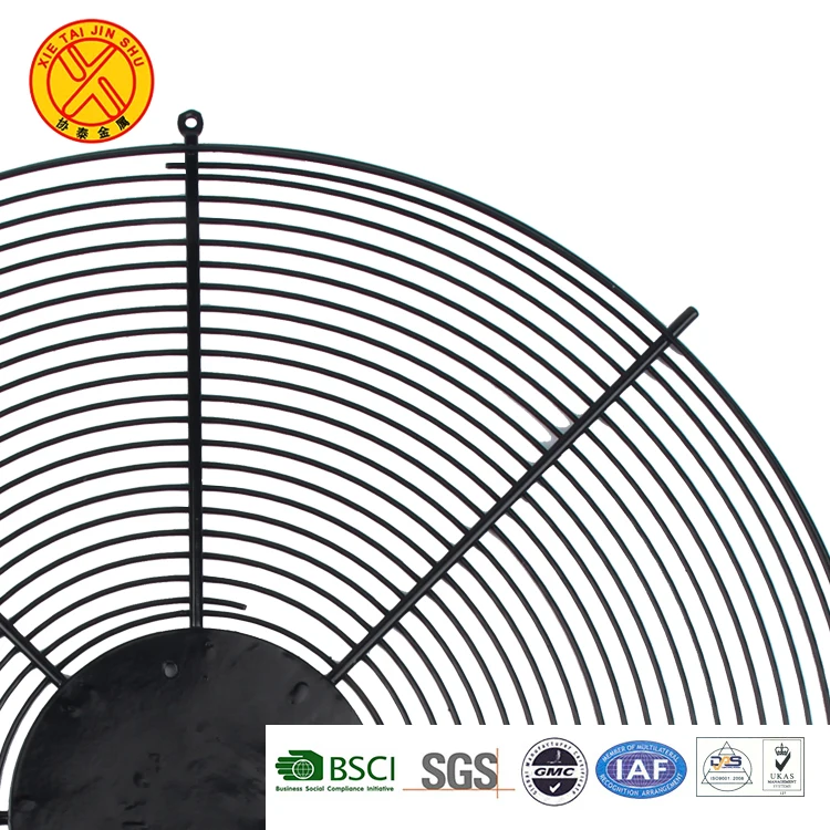 Hot Selling Electric Motor Cover Metal Black Wire Fan Guard