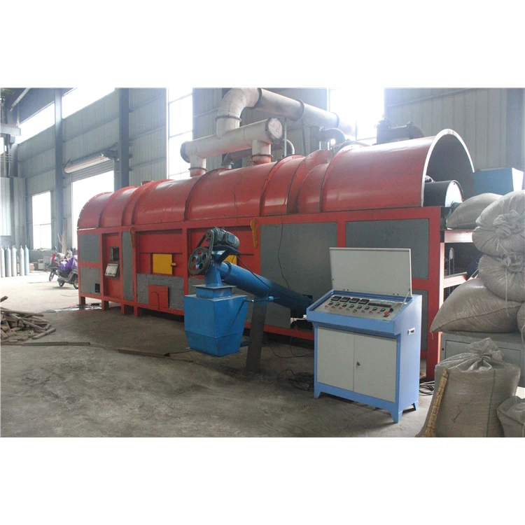 CE approval customizable coconut shell charcoal making machine