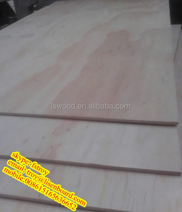 new zealand pine plywood from Lisen wood