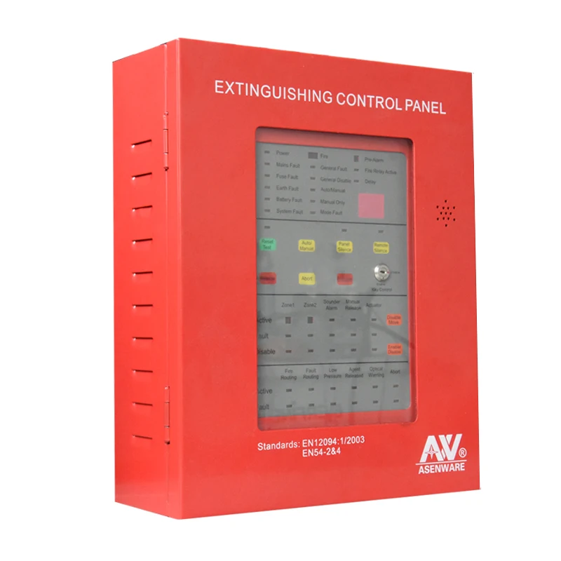 CO2 / FM200 Fire Extinguishing Gas Control Panel clean agent