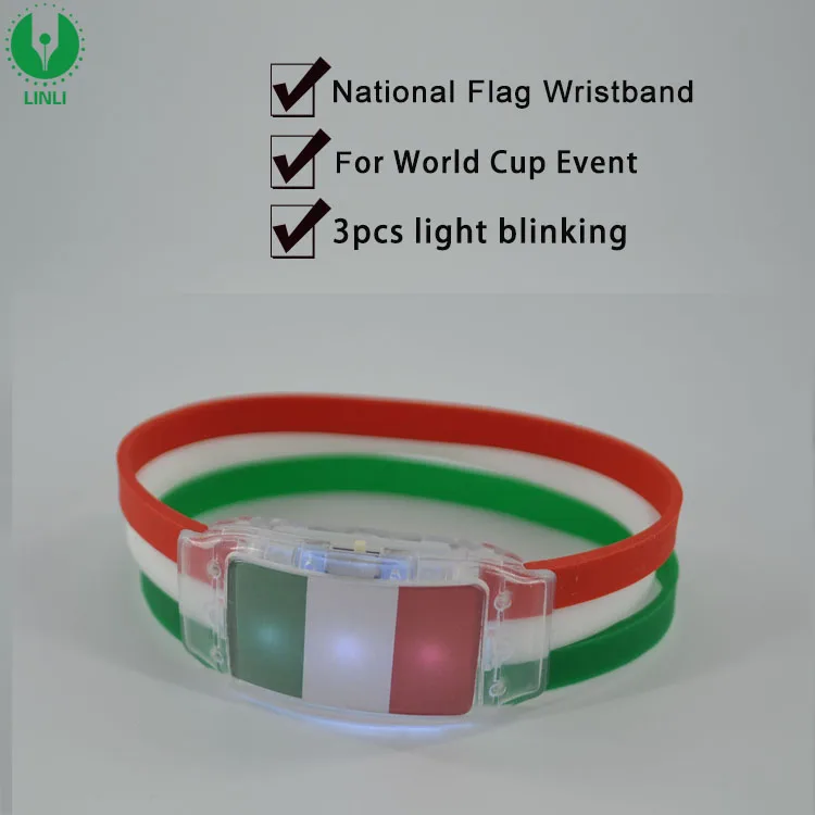 LED Light Bracelet Led Armbands Flashing Sports Wristband High Visibility Gear for Party LED Bracelet Light Up Bracelets