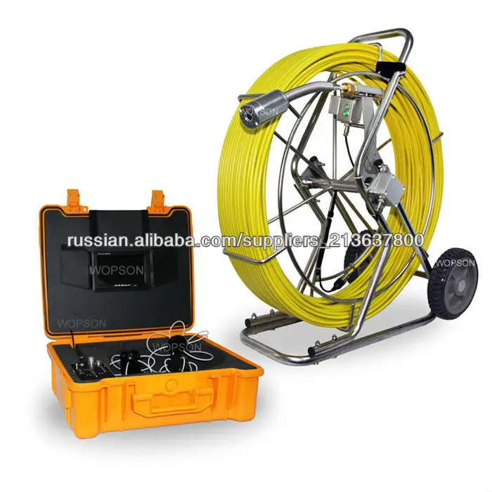 Толкатель телеметрией канализационных инспекции камеры для диаметра 60мм-300мм трубопроводов
