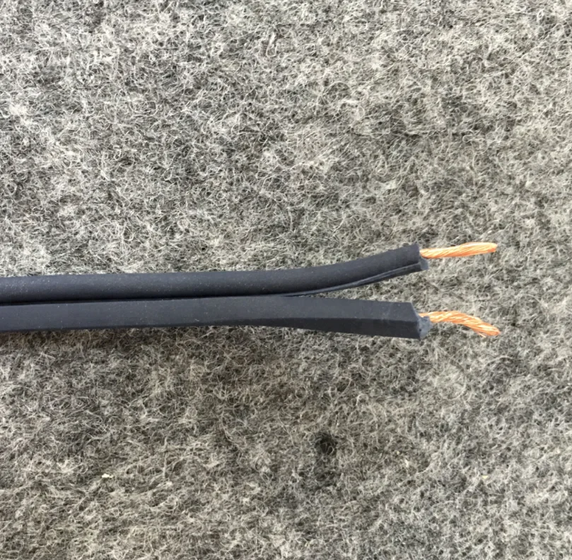
flexible wire copper audio cable 2 core car amp speaker cable for car audio home audio 12ga 16ga 18ga speaker cable 