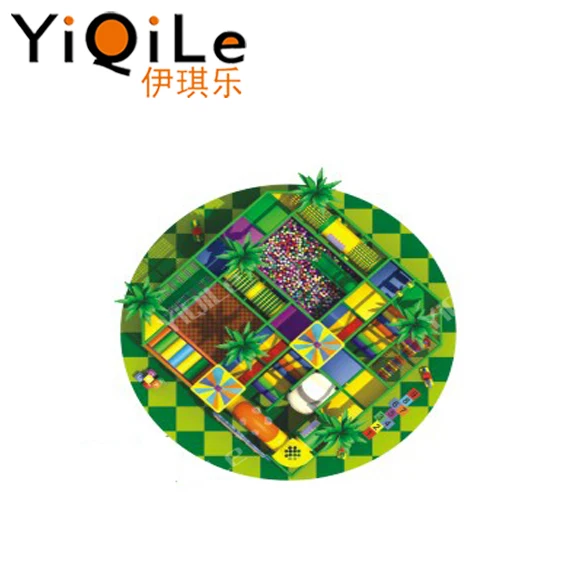 Mini soft play slide cheerful indoor treehouse playground great kids indoor tunnel playground