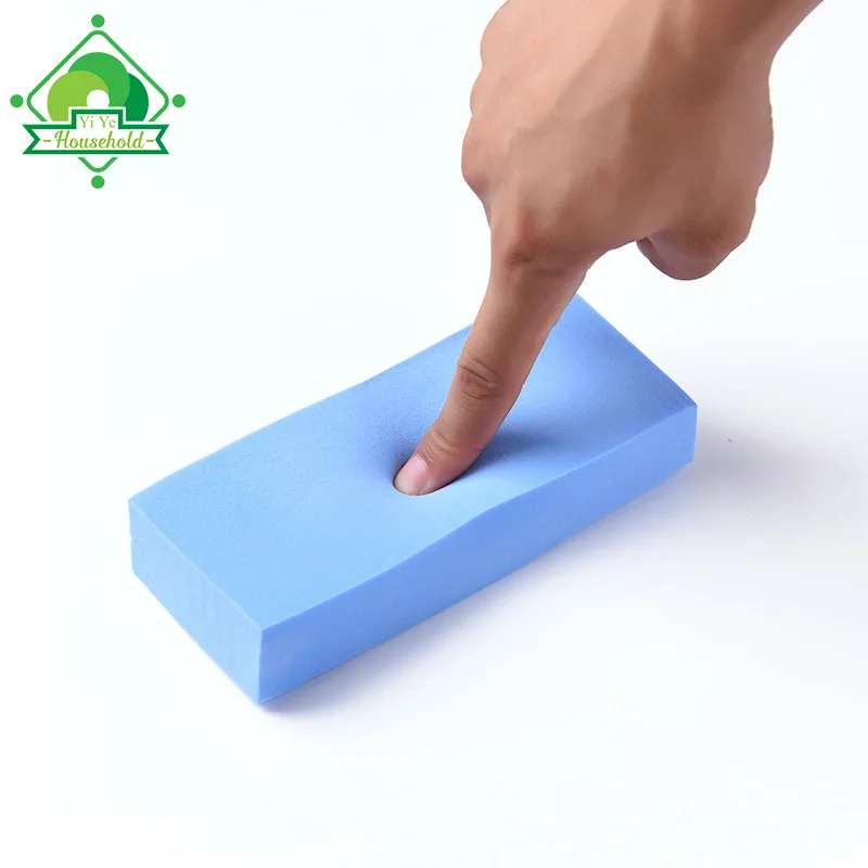 Easy to Hold Car Sponge with Printing, Car Sponge with Handle, Rectangle Shape Car Sponge Set