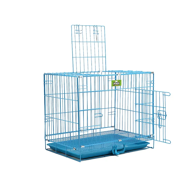 Wholesale Pink Blue Black Commercial Metal Wire Rabbit Cages