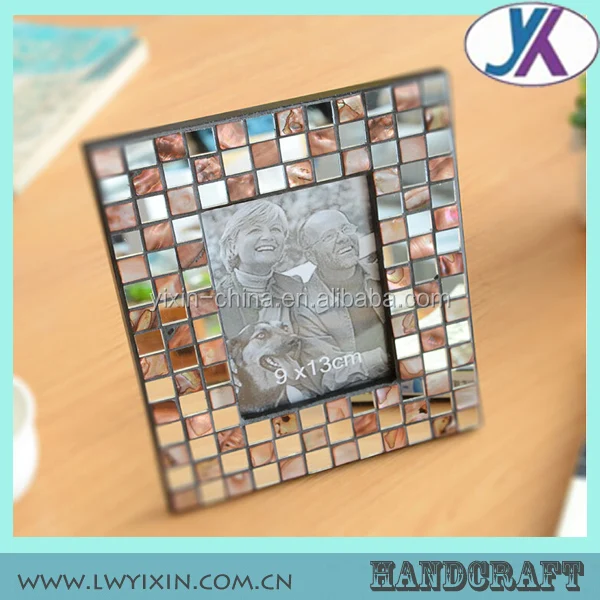 Жемчужные ракушки ручной работы, мозаичные фоторамки для свадебного украшения