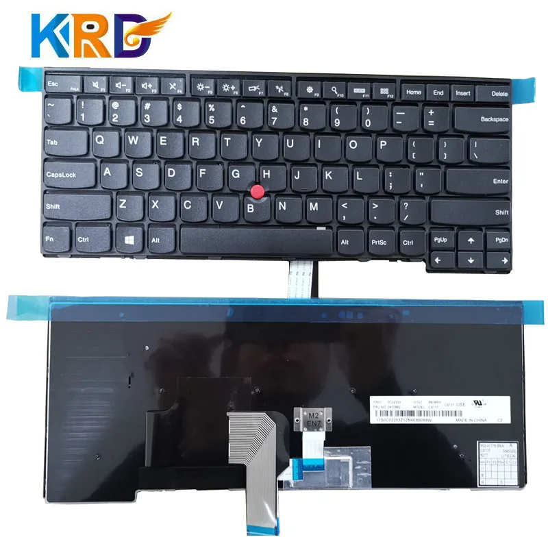 Laptop US keyboard for IBM Thinkpad T440S T440P E440 T410 T450 T460 T440 keyboard clavier backlight