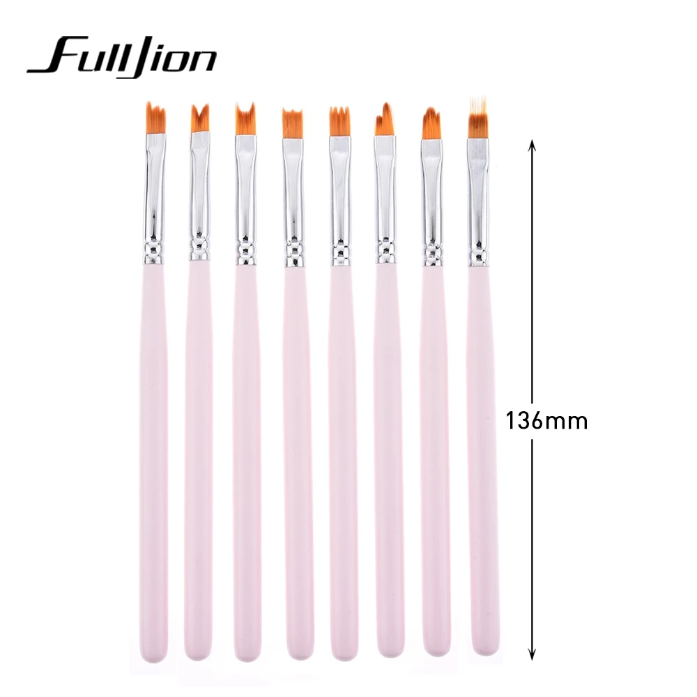 
Fulljion Acrylic Nail Gel Brush DIY Flower Drawing Liner Pen Nail Art Brushes 