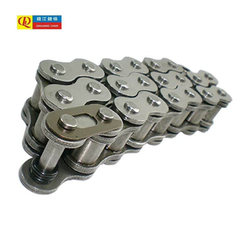 ISO DIN стандартный шаг из углеродистой стали 25,4 мм 16B уплотнительное кольцо серии B роликовая цепь