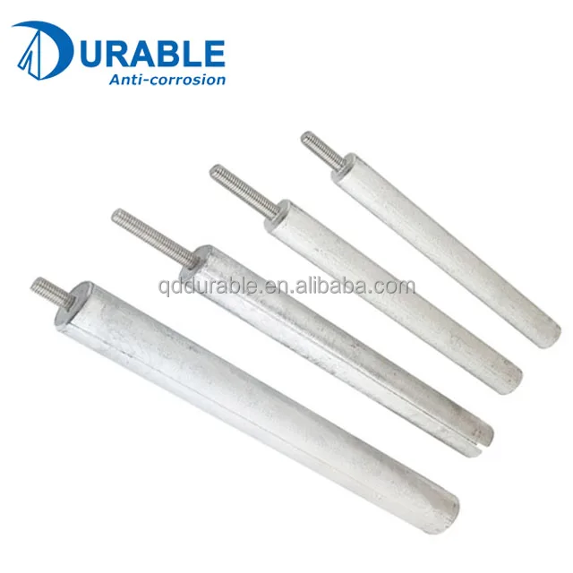 Corrosion control Extruded Water Tank Magnesium Anodes Rod for solar or electric water heaters