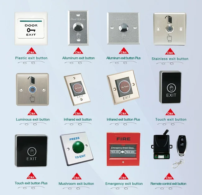 Exit button series