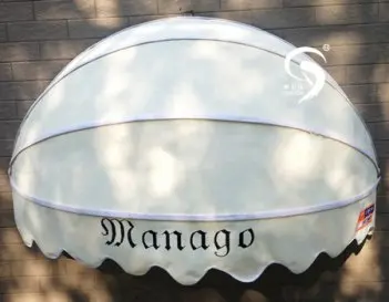 Fashion Design Diy French Aluminum Folding Half Round Small Window Awning