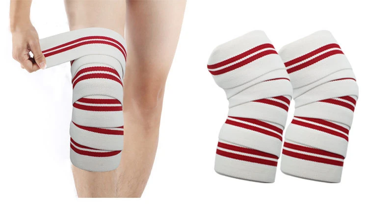 JRQ Sport Knee Wraps & Knee Guard For Weightlifting