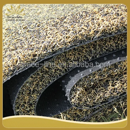 Printed Pattern and PVC,100% PVC Material floor mats for cars 20mm